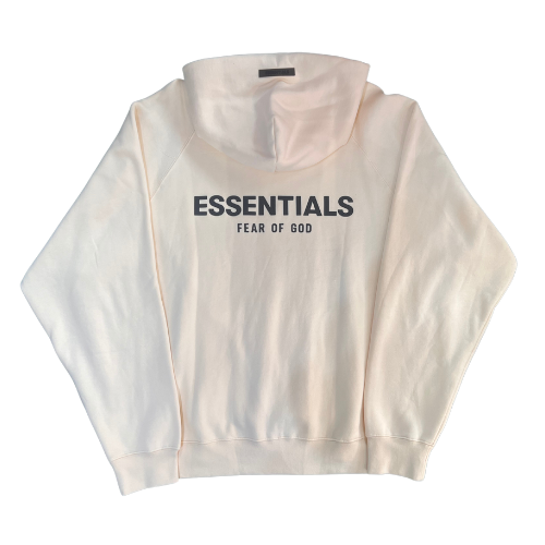 Fear of God Essentials Pull-Over Hoodie (SS21) Cream/Buttercream