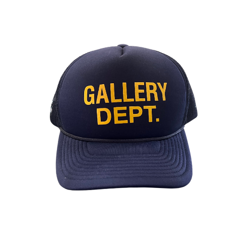 Gallery Dept. Logo Trucker Hat Navy/Yellow