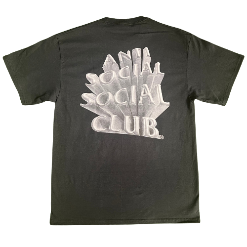 Anti Social Social Club Spatial Tee Black/Grey