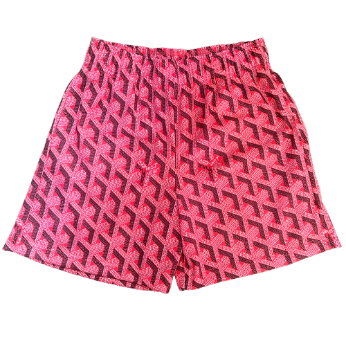 Bravest Studios Paris Red Shorts