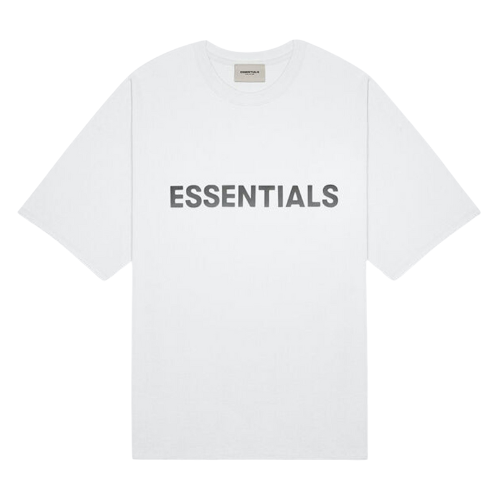 Fear of God Essentials Boxy T-Shirt Applique Logo White
