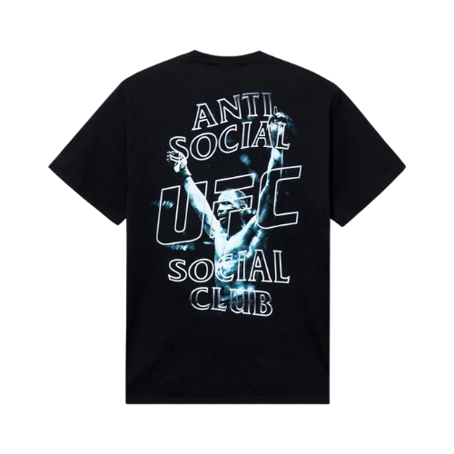 Anti Social Social Club x UFC Leon Edwards Tee Black