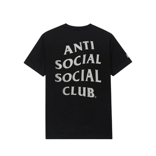 Anti Social Social Club x Undefeated Paranoid T-shirt Black