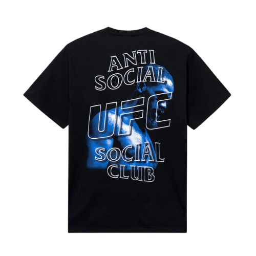 Anti Social Social Club x UFC Jon Jones Tee Black