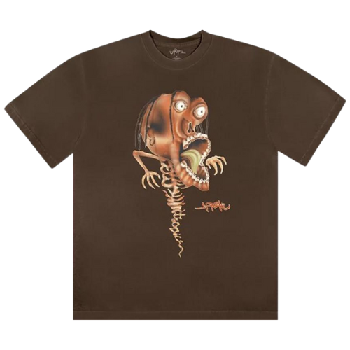 Travis Scott Annihilator Tee Brown