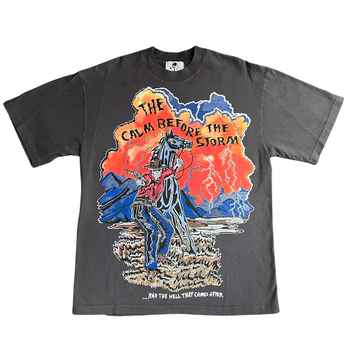 Warren Lotas Calm Before The Storm T-Shirt Black