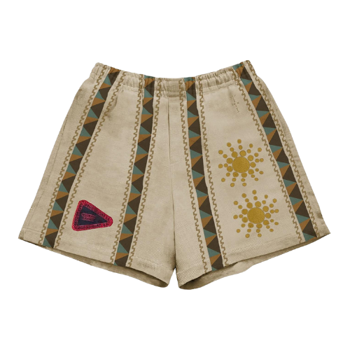Travis Scott Cactus Jack Starburst Short Beige Multi