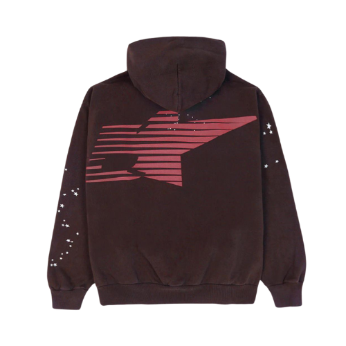 Sp5der Araignee Hoodie Brown