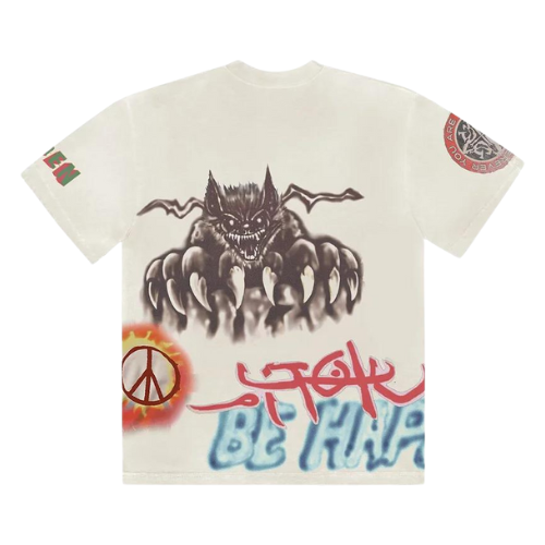 Travis Scott Siren Tee White