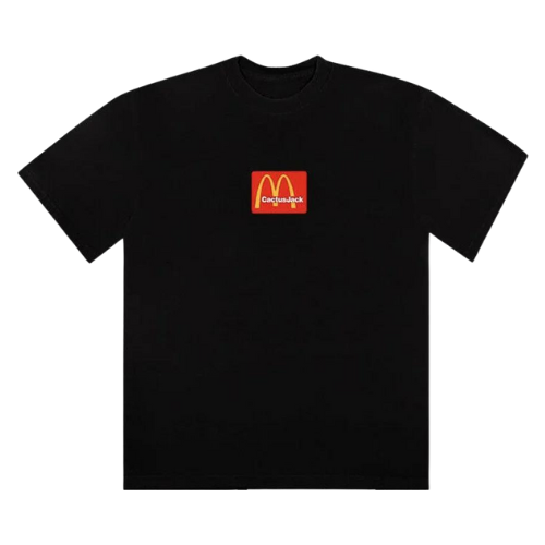 Travis Scott x McDonald's Sesame II T-shirt Black/Red
