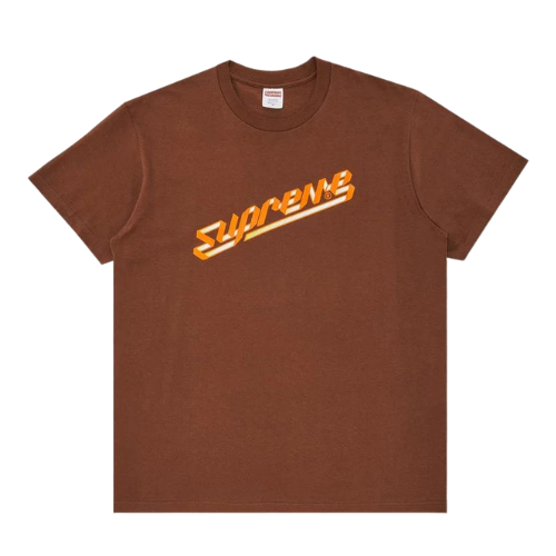 Supreme Banner Tee (FW23) Brown