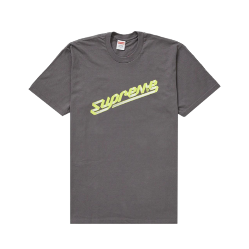 Supreme Banner Tee (FW23) Charcoal