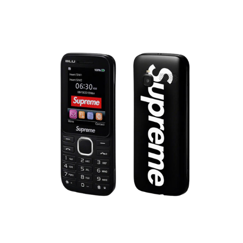 Supreme BLU Burner Phone Black