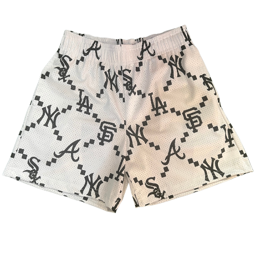 Bravest Studios White Stadium Shorts