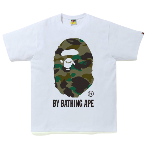 BAPE 1st Camo By Bathing Ape Tee (FW21) White/Green